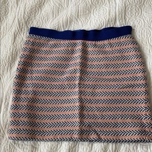 Gap patterned mini skirt Size 2R